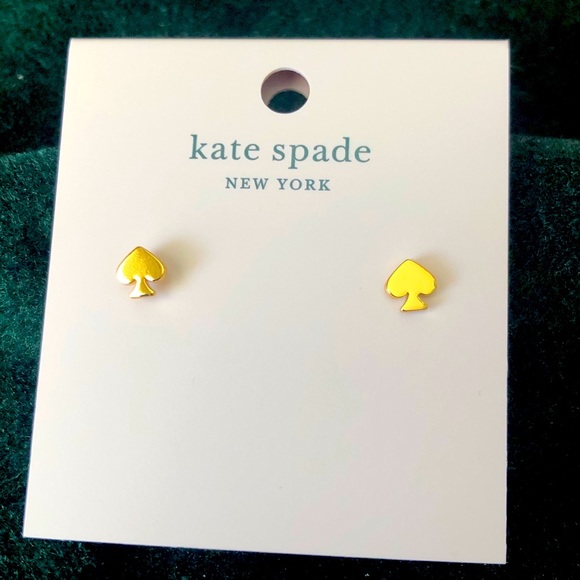 kate spade Jewelry - NWT Kate Spade ♠️ Signature Gold Earrings